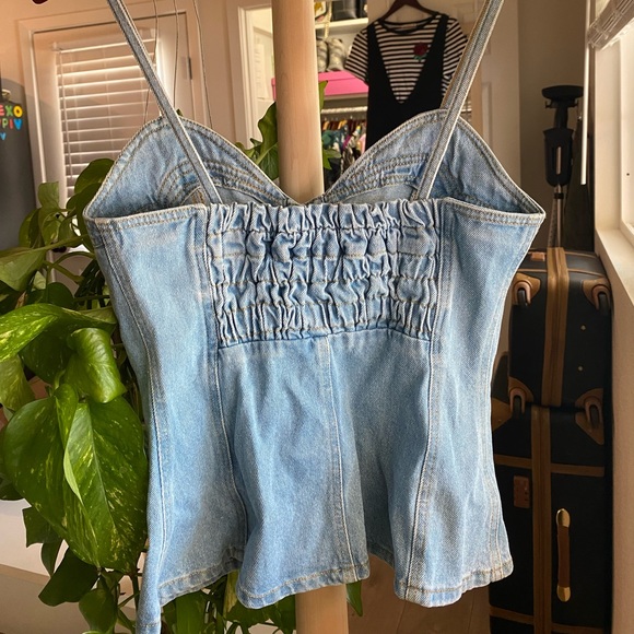 NANUSHKA denim tank - Picture 2 of 6